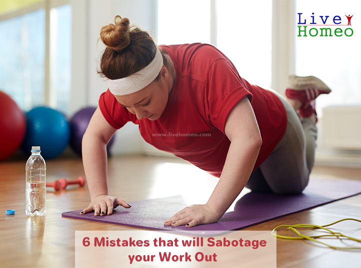 6 mistakes that will Sabotage your work out